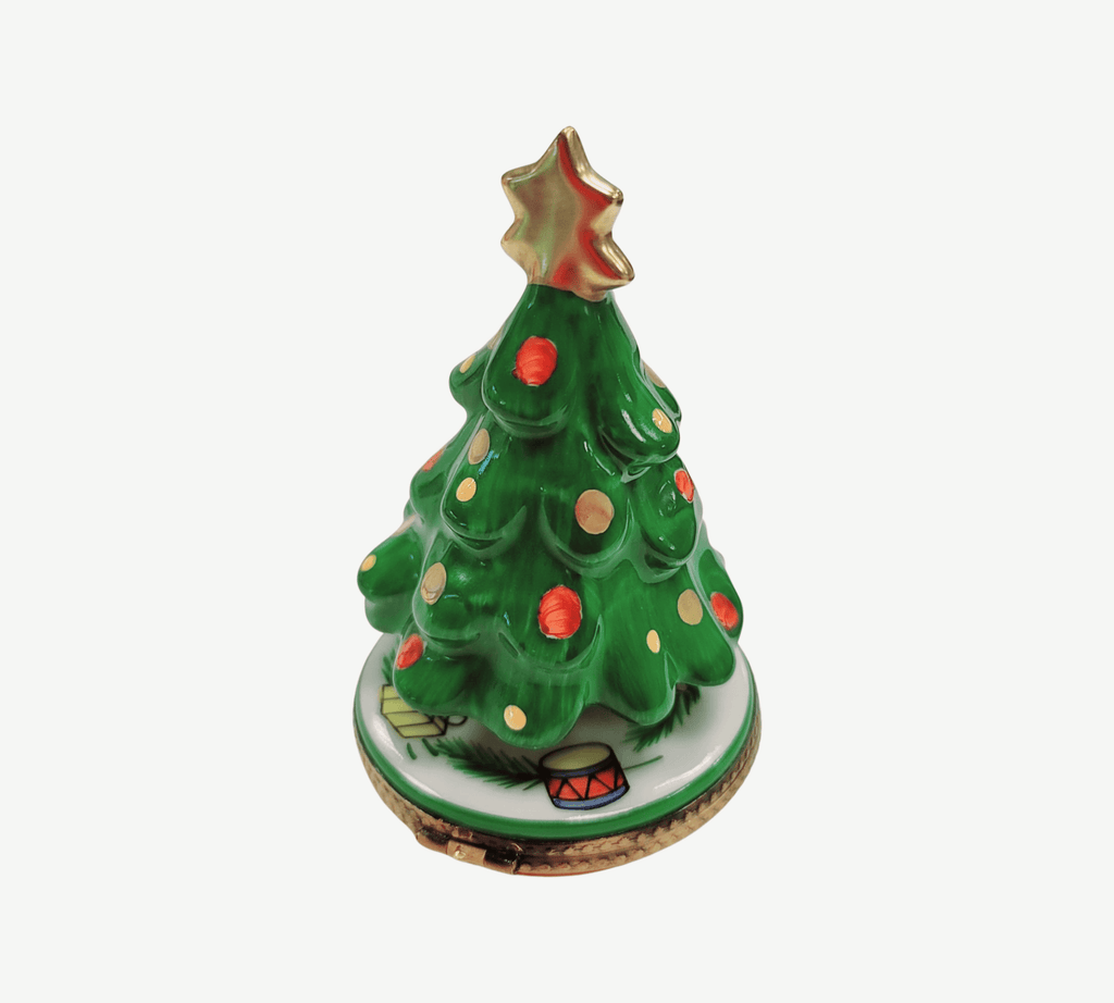 Christmas Tree w Star Limoges Box Figurine, view 5