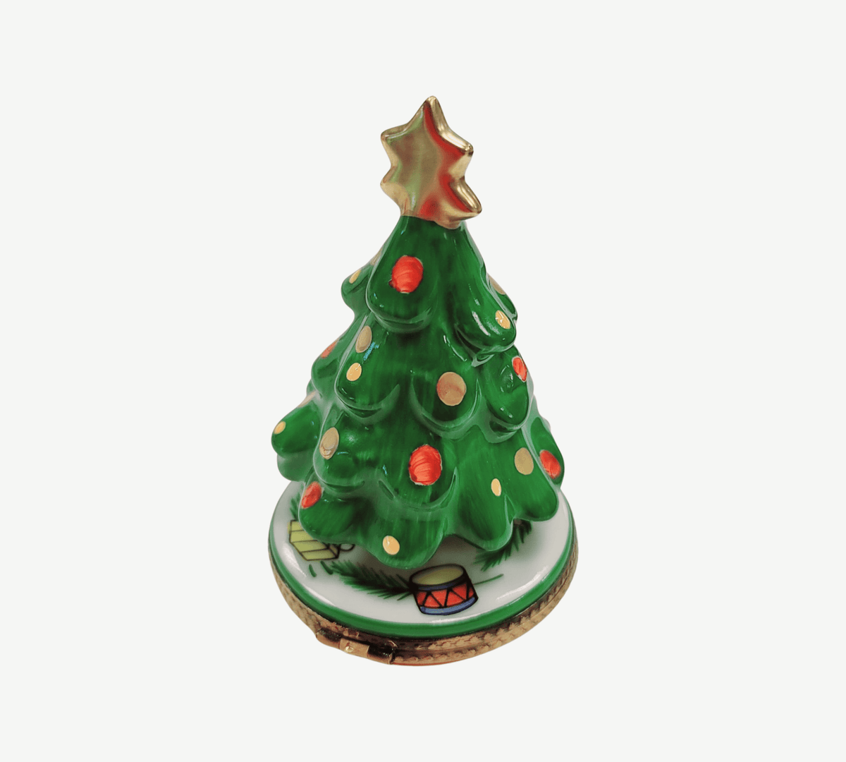 Christmas Tree w Star Limoges Box Figurine, view 5