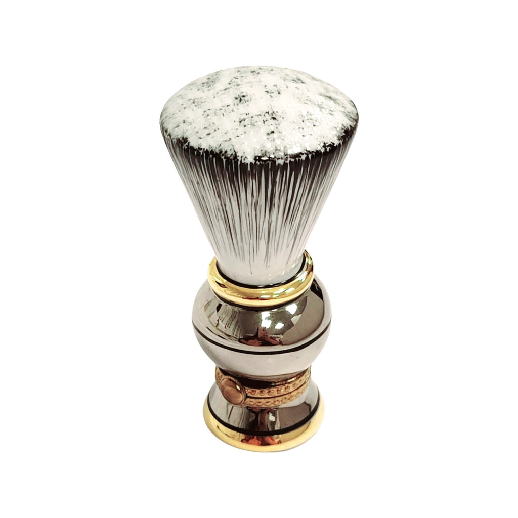 Chrome Shaving Brush Box for Grooming Enthusiasts, view 3
