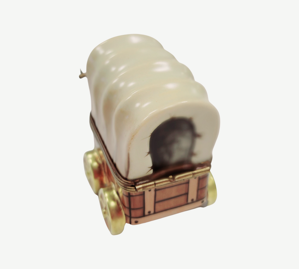 Chuck Wagon Old West American Limoges Box, view 5