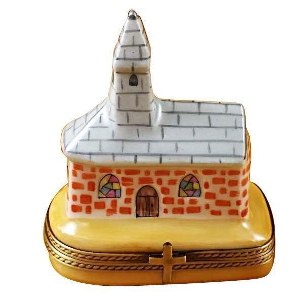 Church Limoges Box for Collectors, a hand-painted Limoges porcelain gift