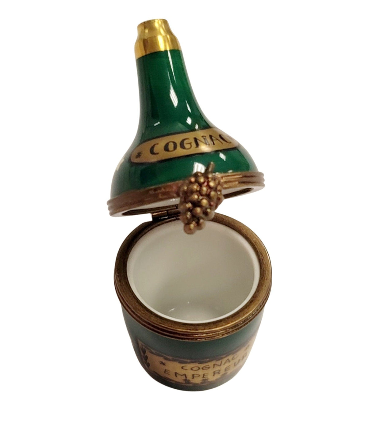 Cognac Limoges Box Figurine for Collectors, view 2