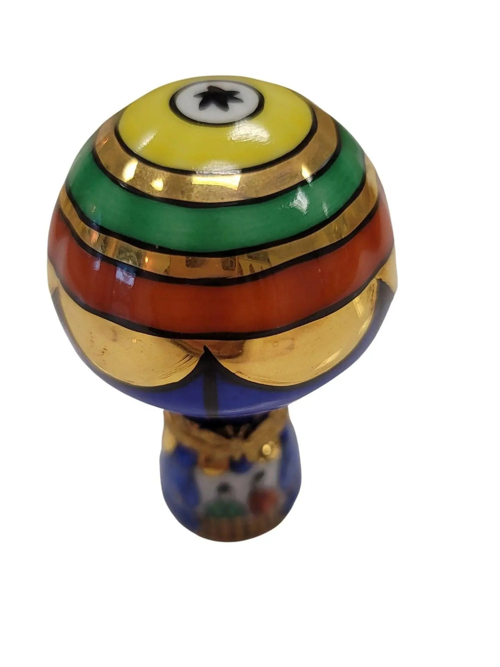 A thoughtful gift for Francophiles: the Colorful Hot Air Balloon Limoges box