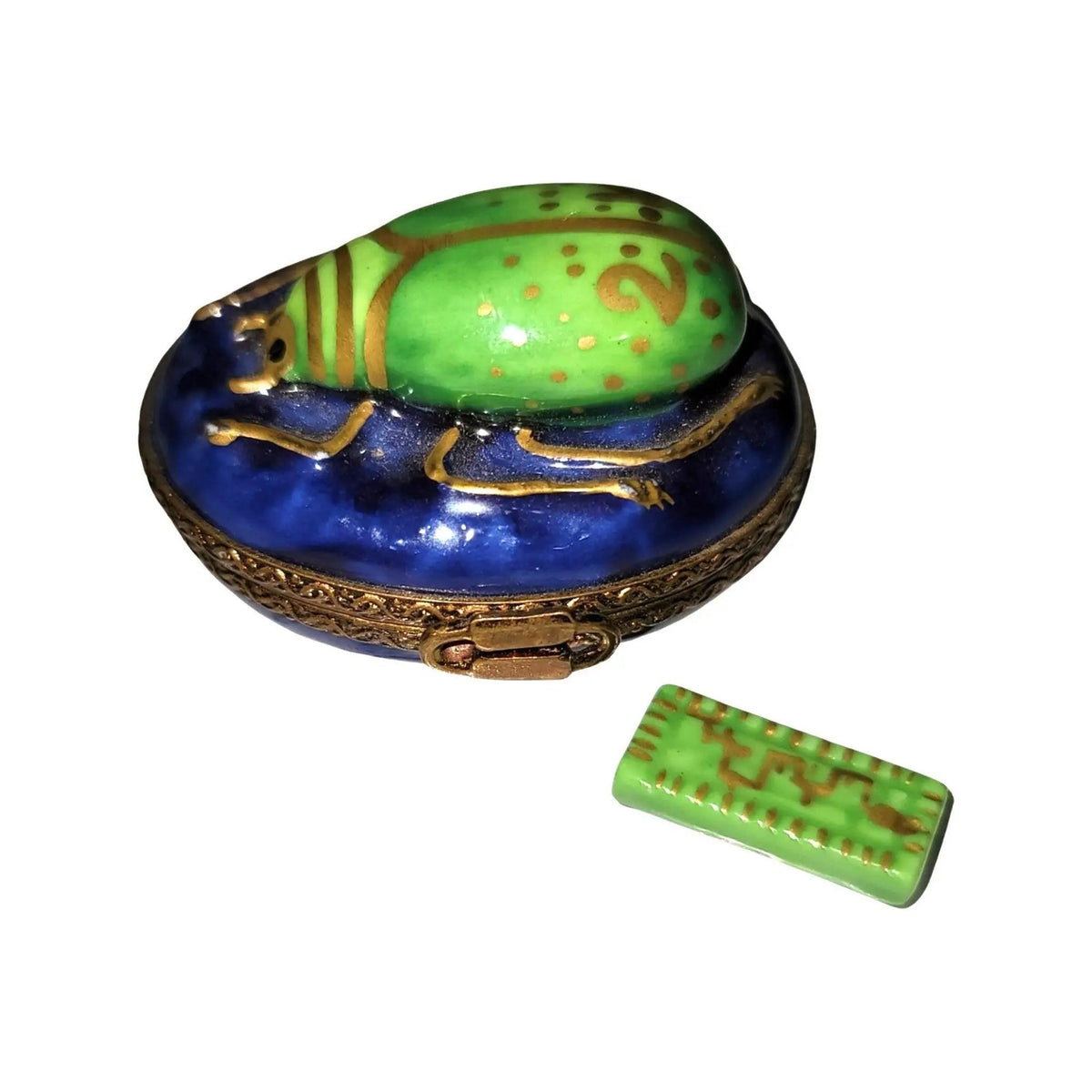 Gift idea for someone who loves France: Computer Beetle Bug with Chip Y2K Limoges box