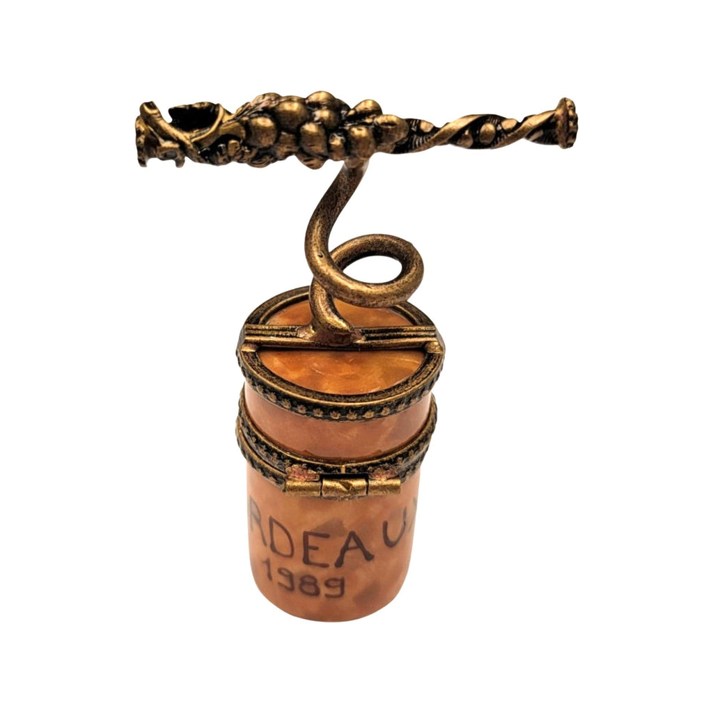 Cork Screw Limoges Box for Wine Lovers, view 3