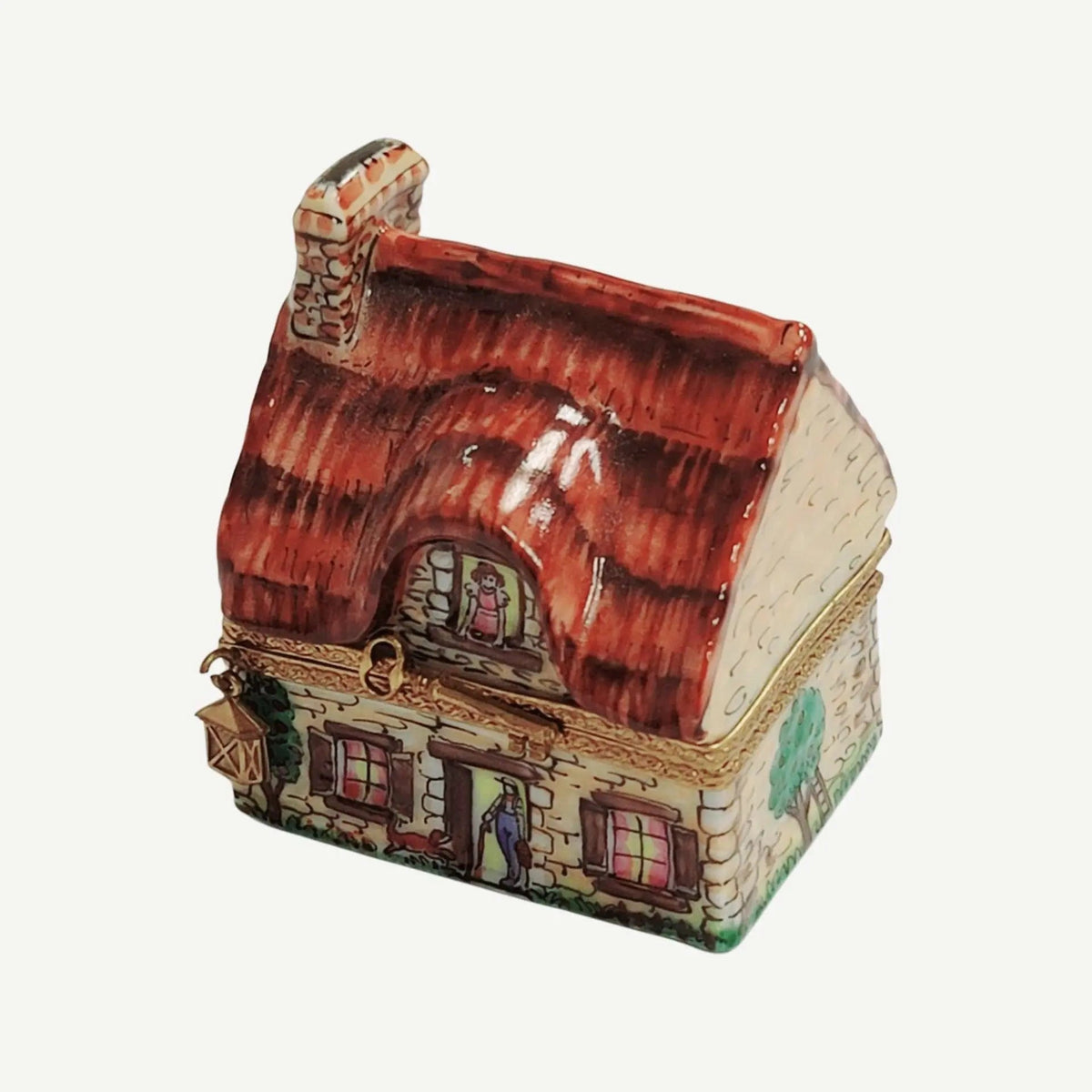 Cottage Country House Home Limoges Box, view 11