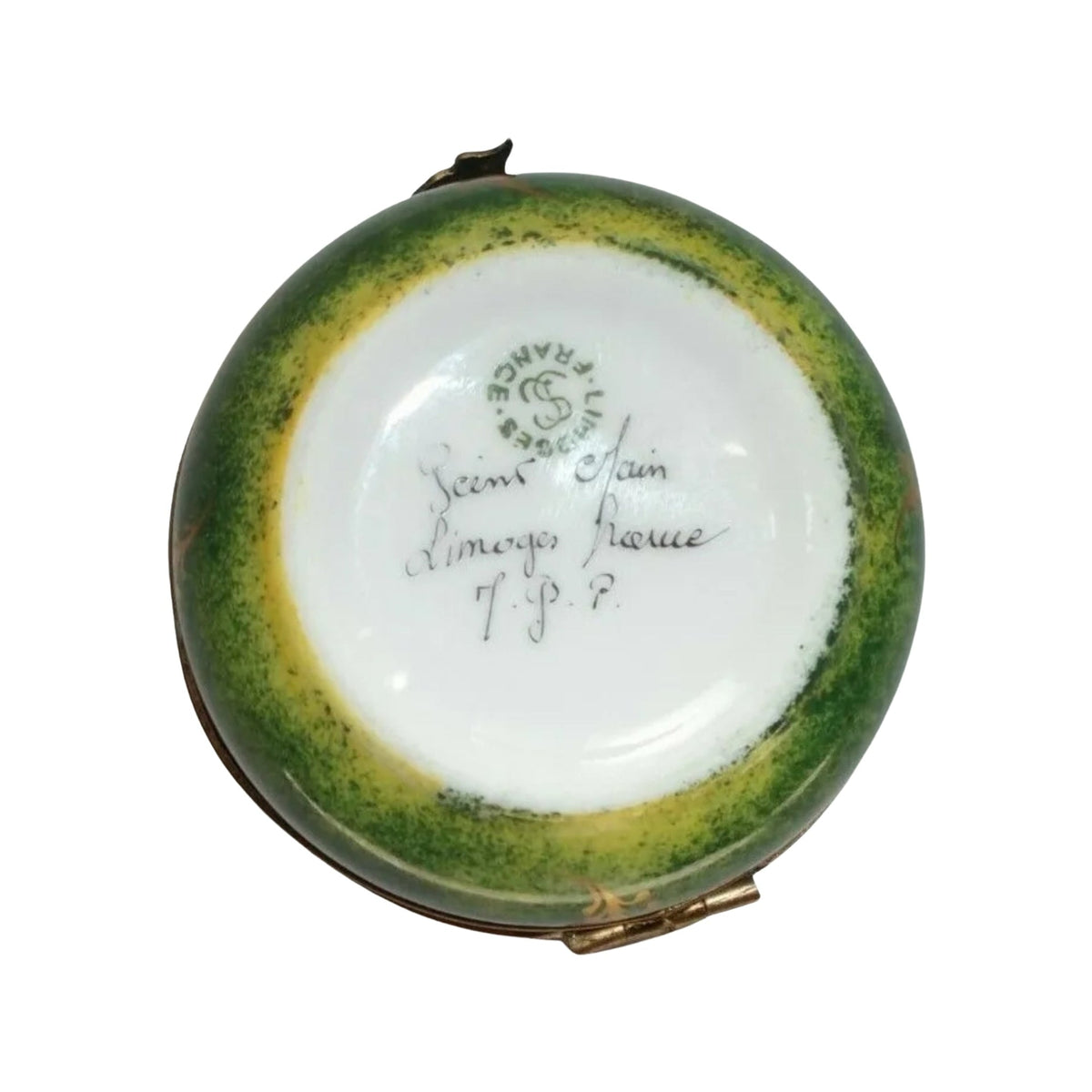 Country House on Round Home Limoges Box Figurine Gift, view 4
