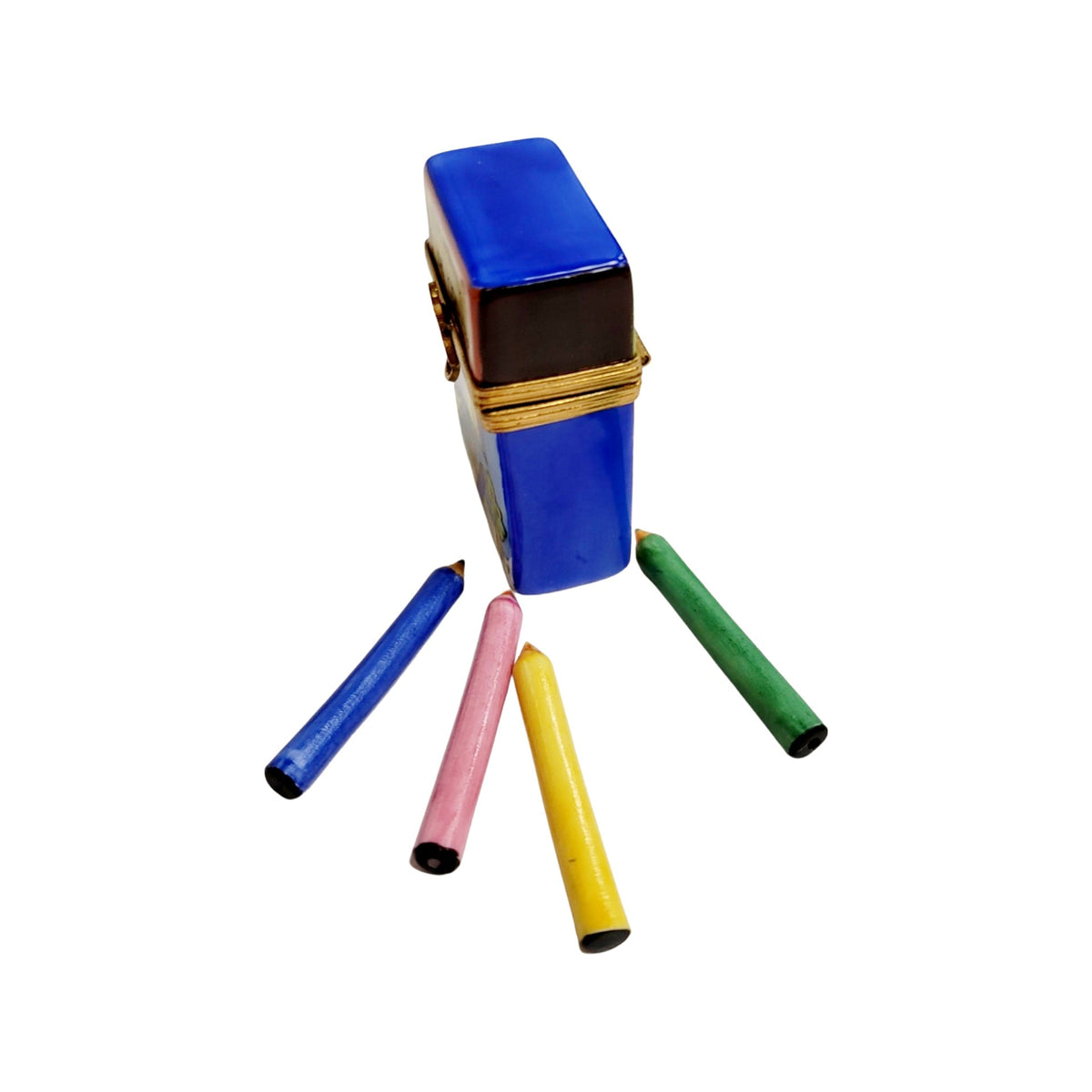 Treasured French collectible: Crayon Limoges box, painted by hand