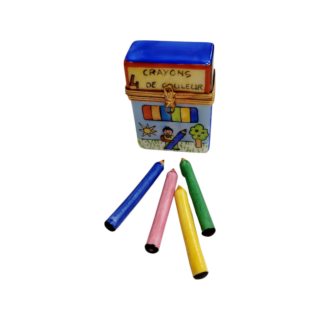 French Crayon Box Limoges Treasure, view 5
