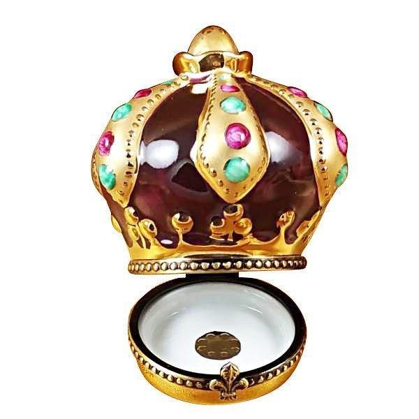 Crown with Jewels Limoges box, an heirloom-quality piece for collectors