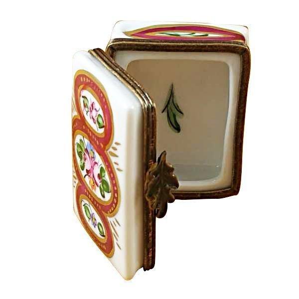Gift idea for someone who loves France: Decorated Book Limoges box