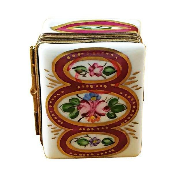 Genuine Rochard Decorated Book Limoges box painted by hand in France, from Limoges Boutique
