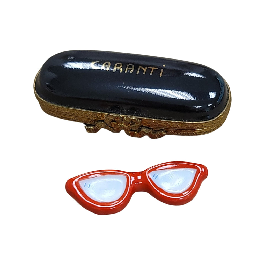 Designer Sun Glasses Figurine Limoges Box, view 3