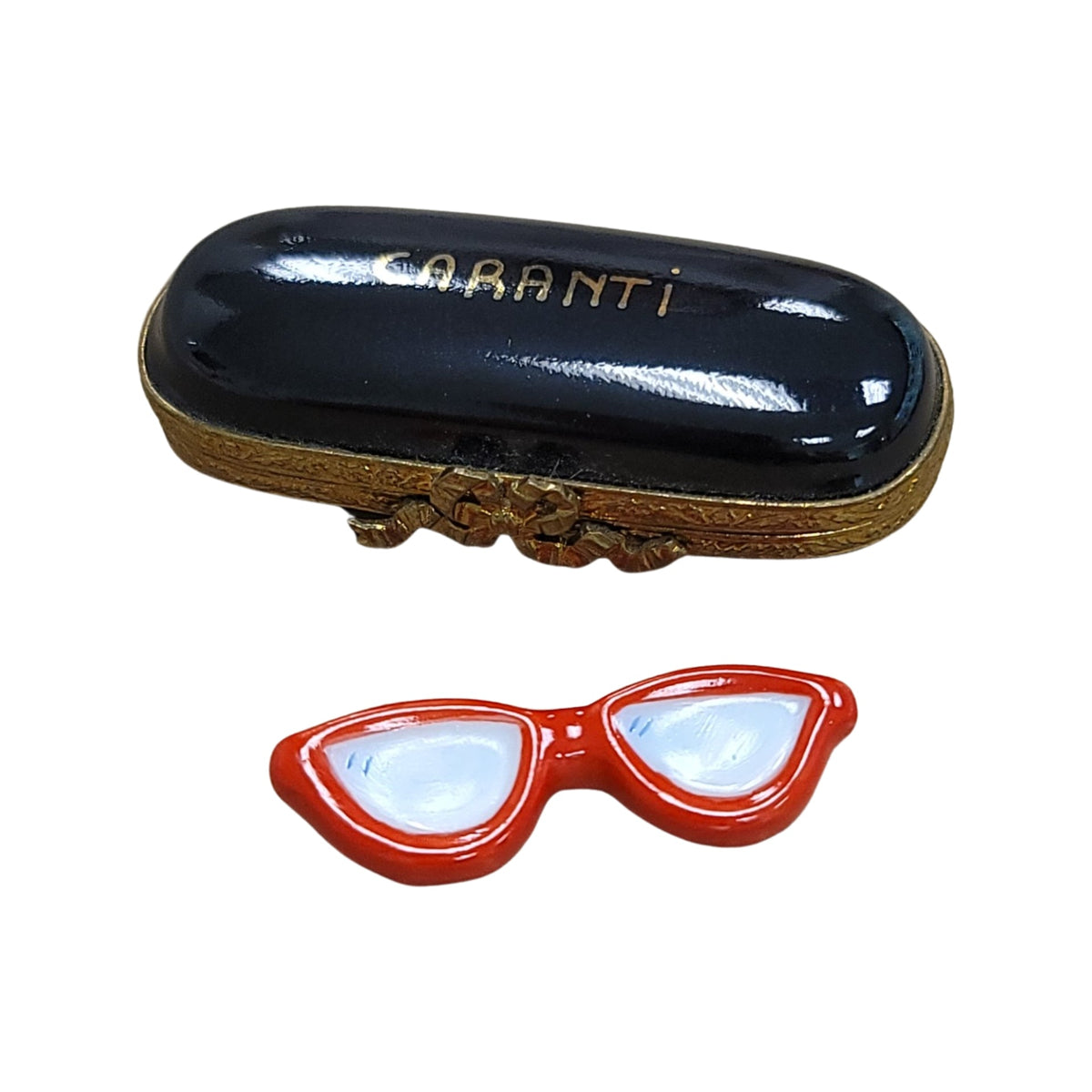 Designer Sun Glasses Figurine Limoges Box, view 3