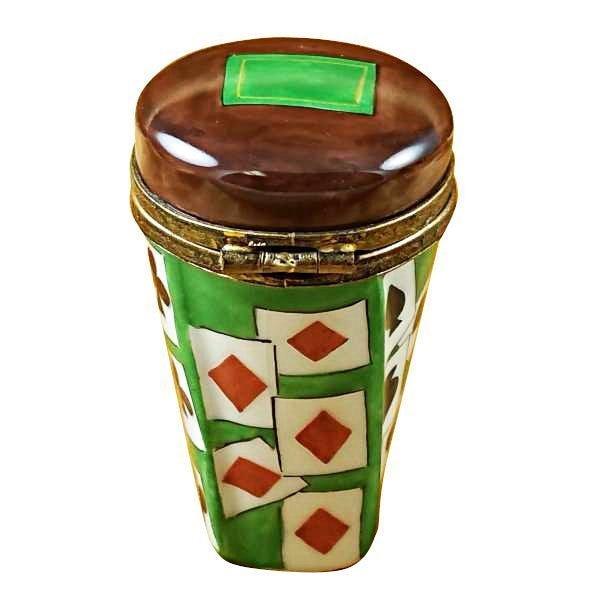 Dice Shaker Limoges Box for Game Lovers, view 2
