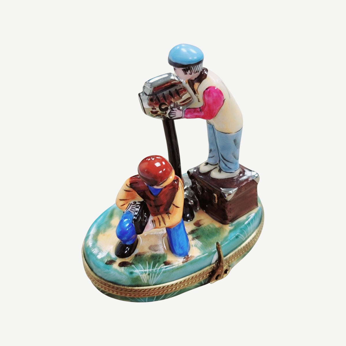 Director of Movie Film Camera Limoges Box Figurine, view 13