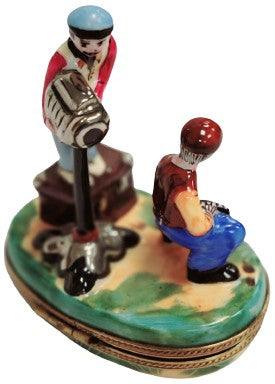Director of Movie Film Camera Limoges Box Figurine, view 9