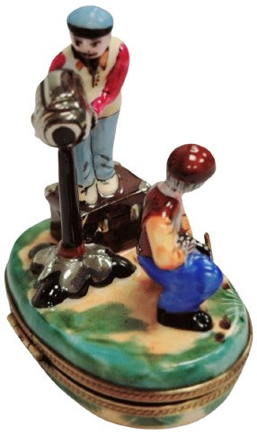 Director of Movie Film Camera Limoges Box Figurine, view 11