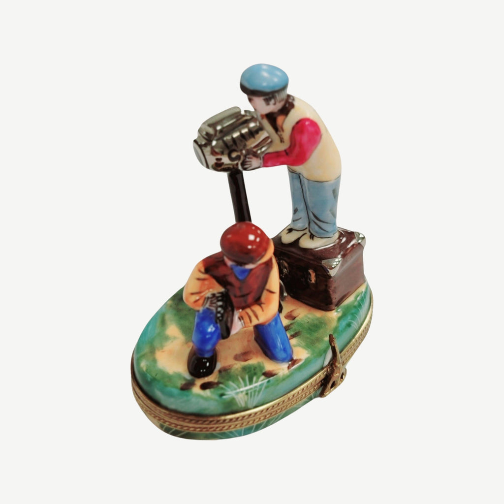 Director of Movie Film Camera Limoges Box Figurine, view 3