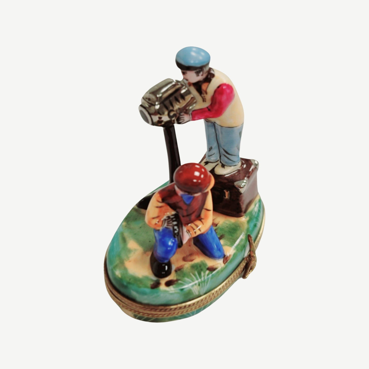Director of Movie Film Camera Limoges Box Figurine, view 12