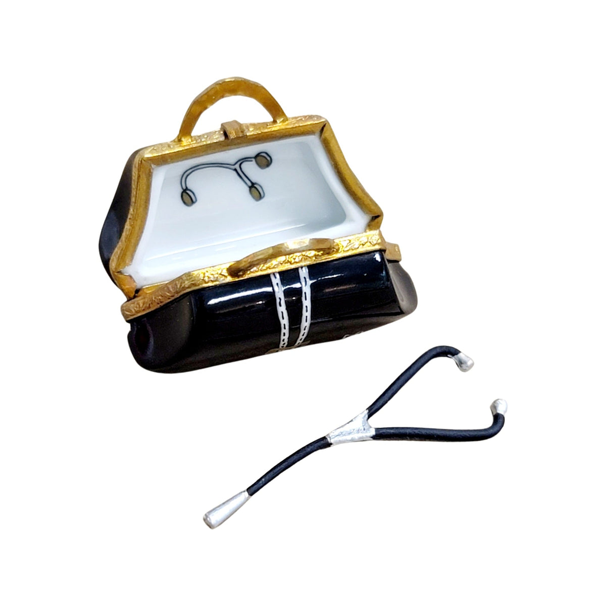 The Doctor Bag Medical, a Limoges keepsake with true French charm