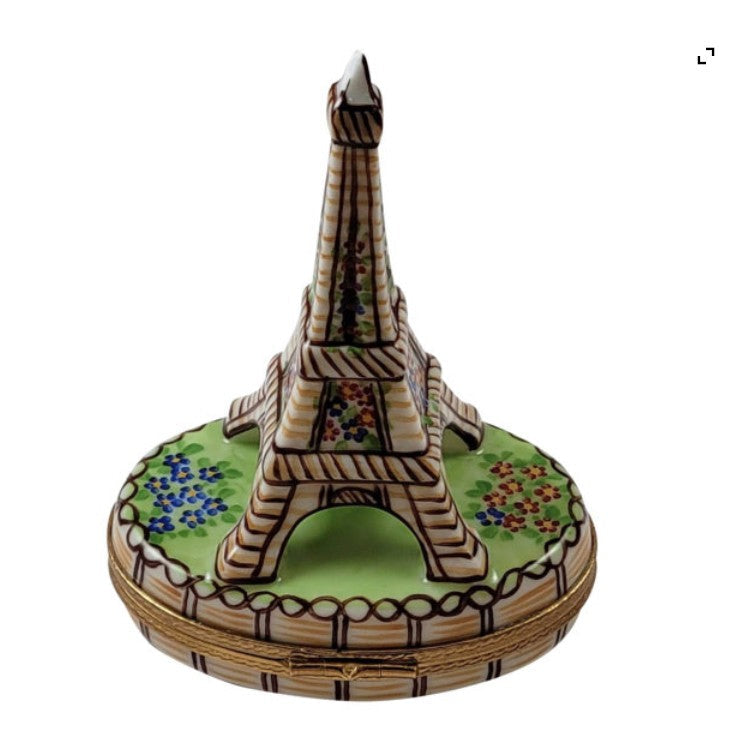 Brown Eiffel Tower "i Love Paris" Painted Inside, view 3