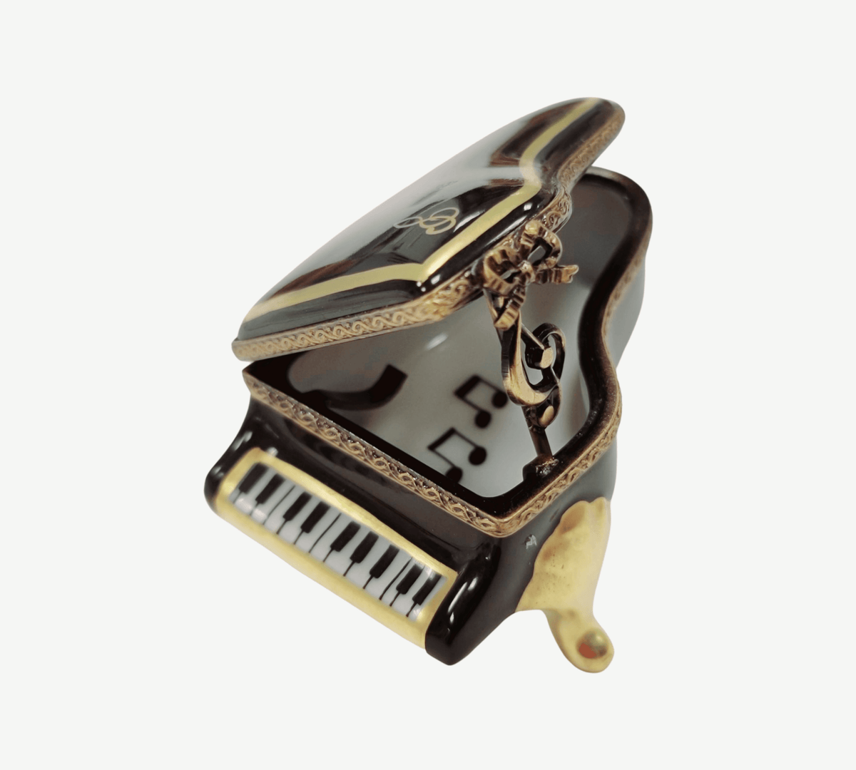 A thoughtful gift for Francophiles: the Black Grand Piano Limoges box