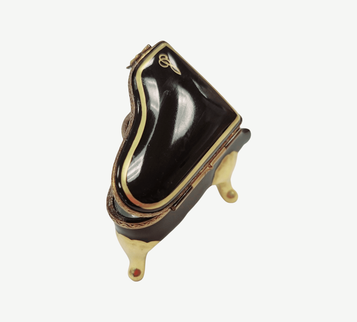Black Grand Piano Limoges Box for Music Lovers Gift, view 6