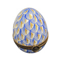 Blue Egg Limoges Porcelain Box, a hand-painted Limoges porcelain gift