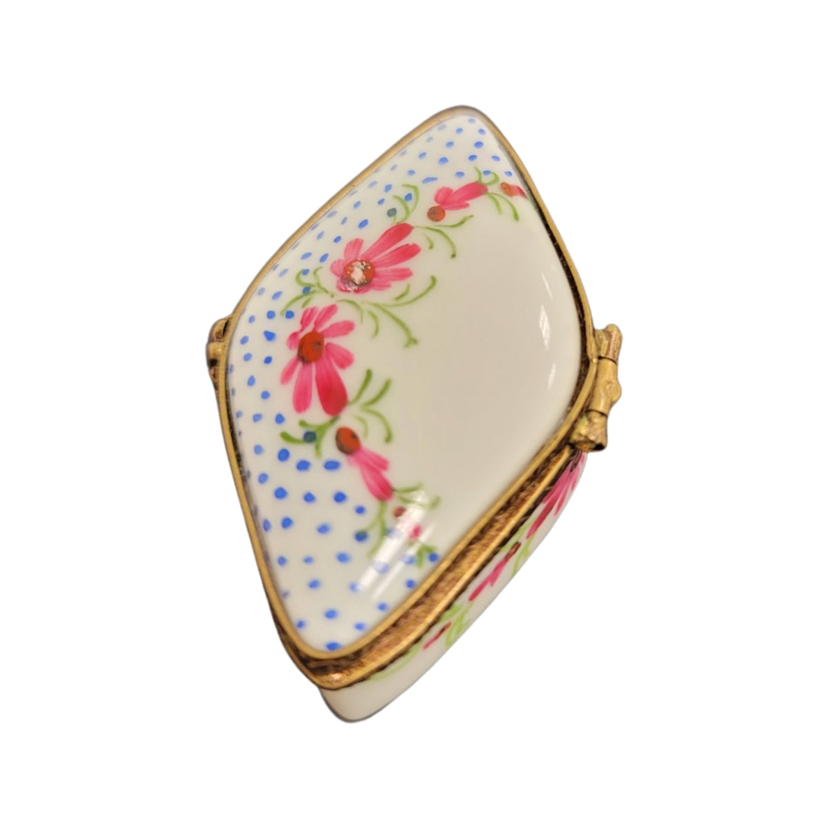 Rhombus Limoges Porcelain Box, view 6
