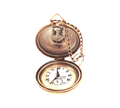 High End Gold Pocket Porcelain Watch Limoges, a hand-painted Limoges porcelain gift