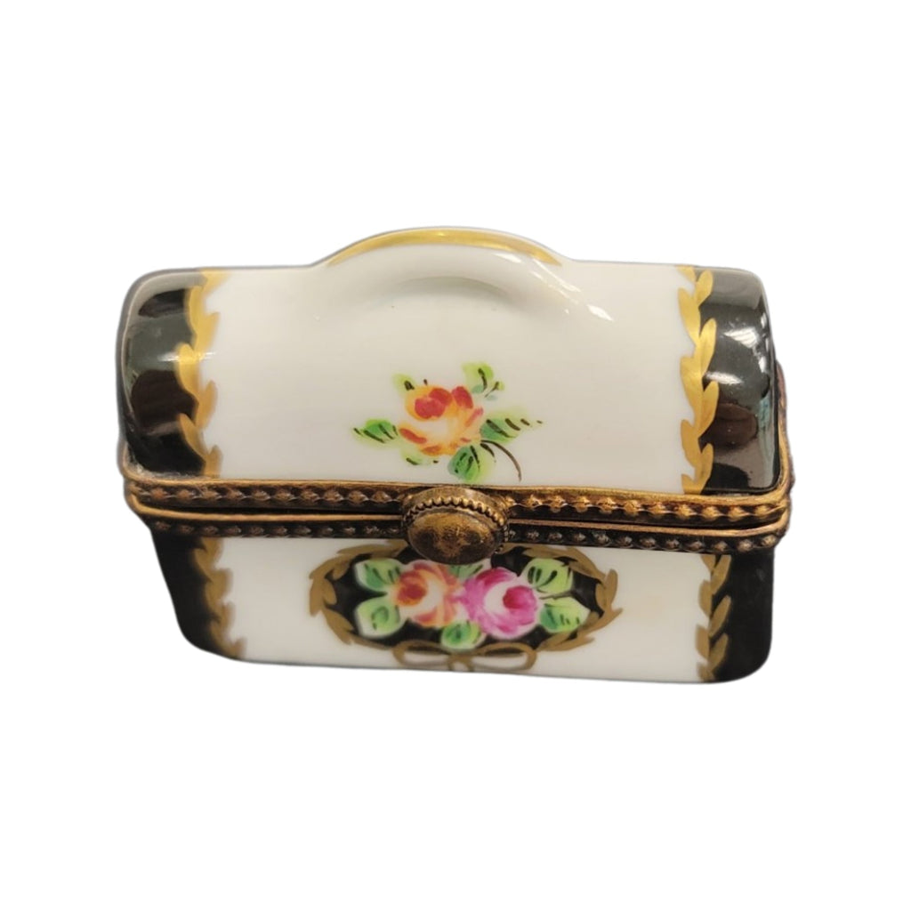 Chest Limoges Porcelain Box, view 8