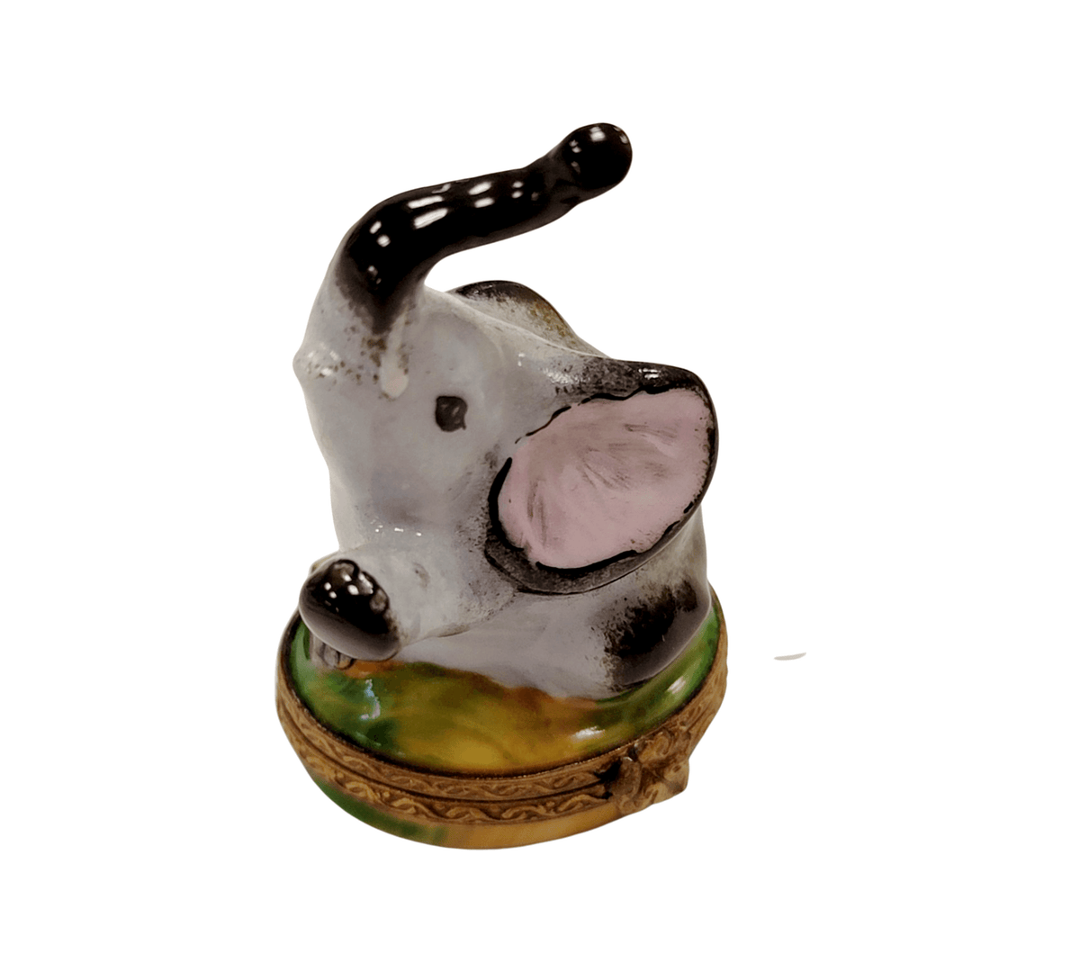 Elephant Wild Animal Limoges Box Figurine Limoges, view 6