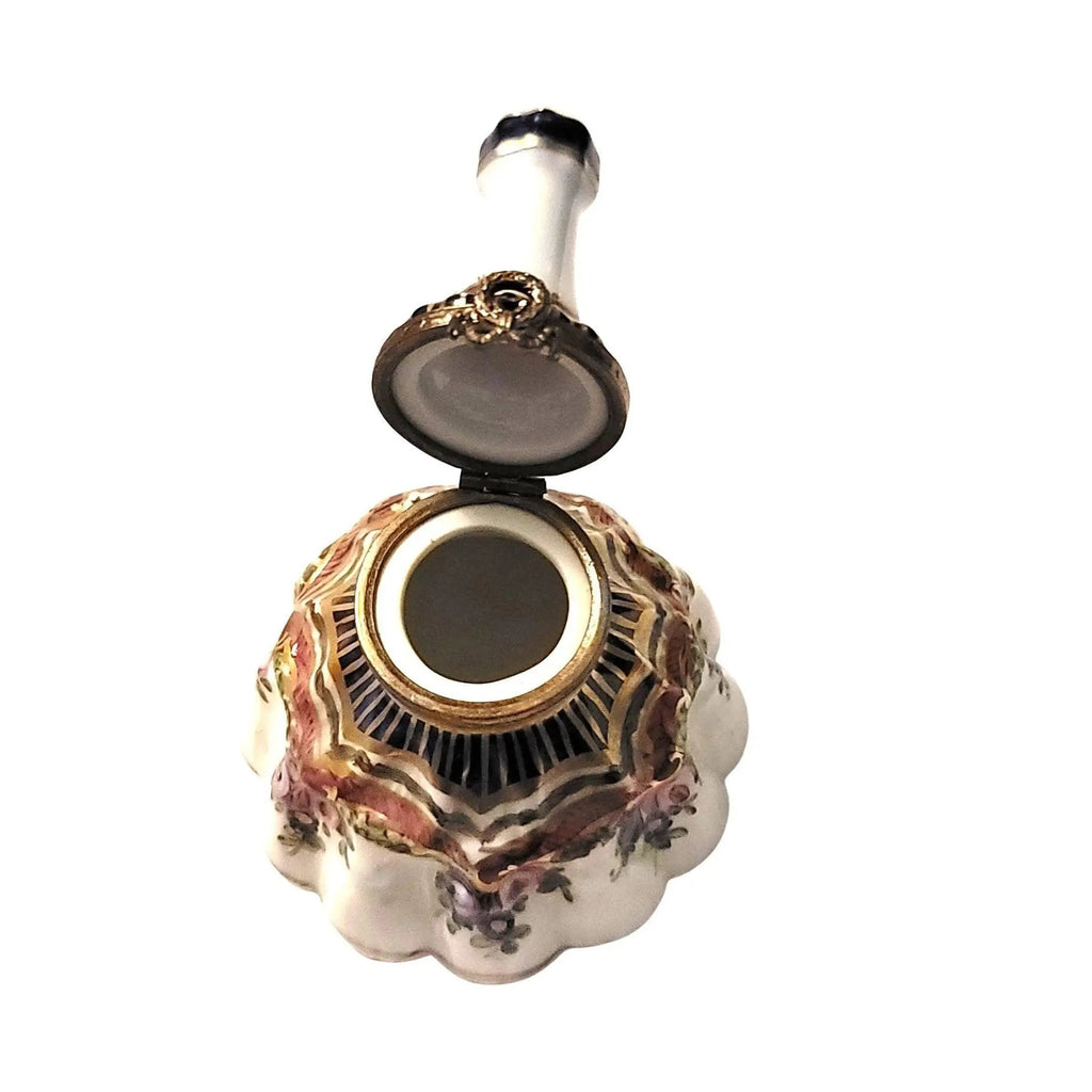 Large Sevre Hand Bell 3.5 Inch Limoges Box Figurine, view 2