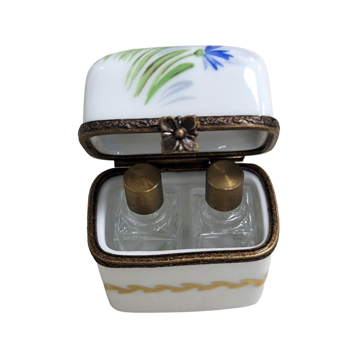 The 2 Perfume Flowers, a Limoges keepsake with true French charm