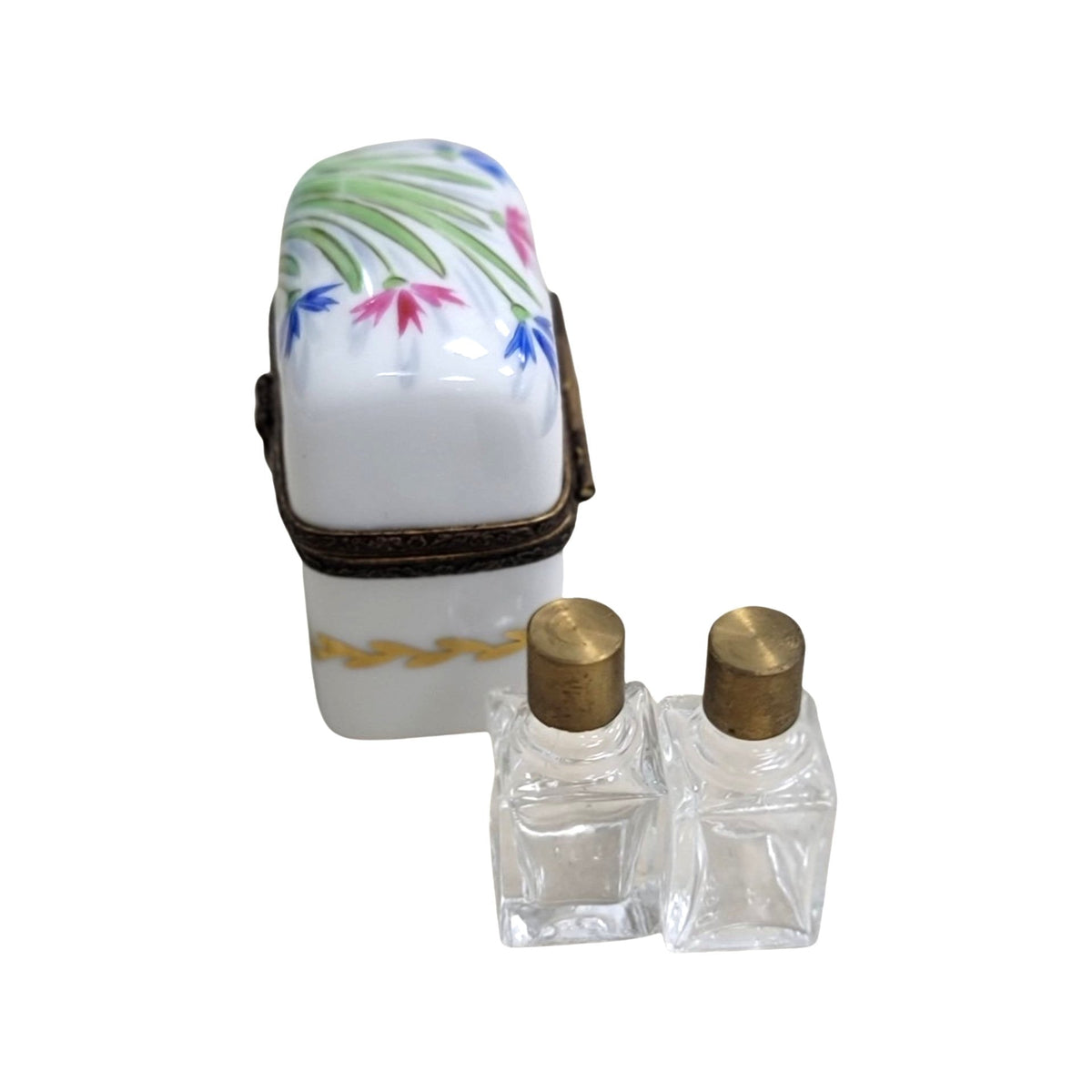 2 Perfume Flowers Limoges box, an heirloom-quality piece for collectors