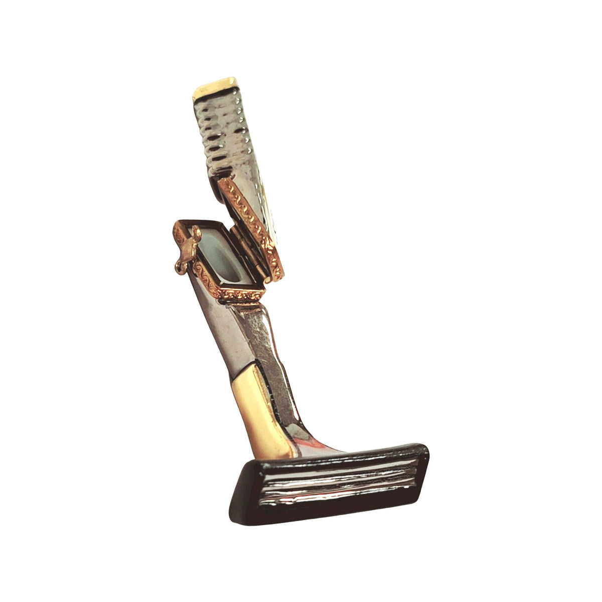 Elegant Silver Shaving Razor for Discerning Collectors, view 2