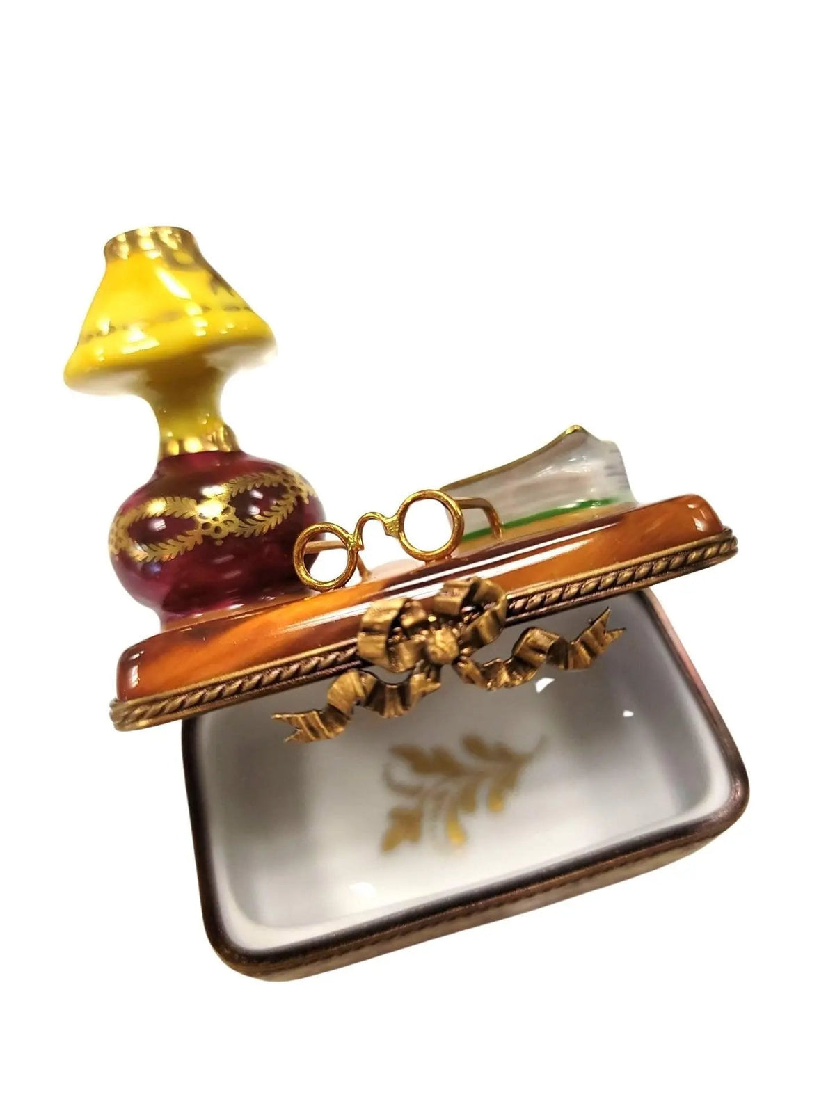 The Trunk Table Lamp Book, a Limoges keepsake with true French charm