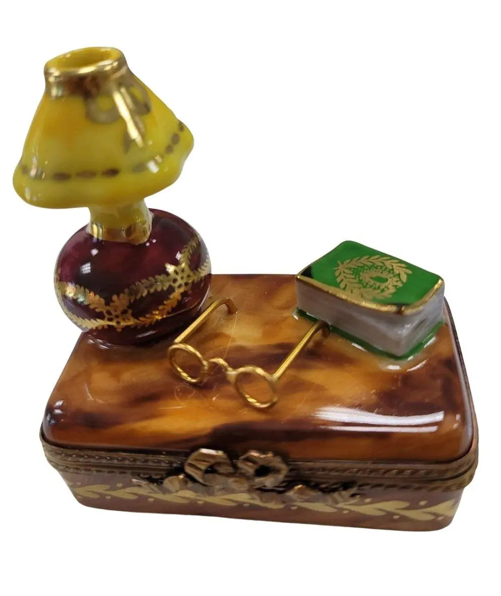 Trunk Table Lamp Book Box for Home Decor, view 6
