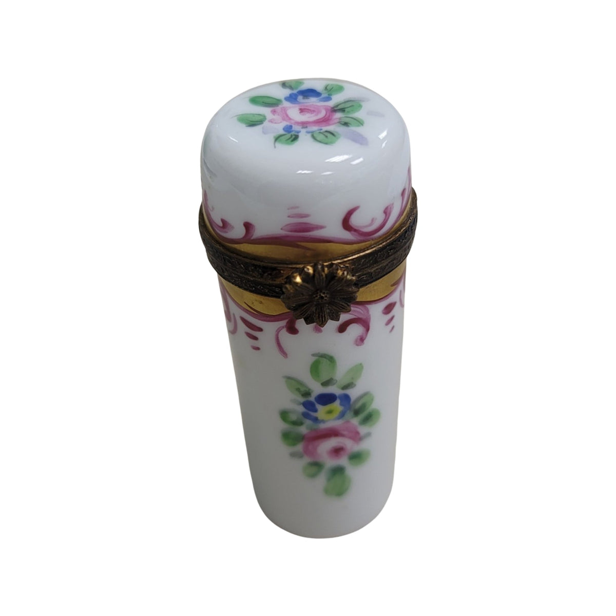 Elegant White Cylinder Tall, view 2