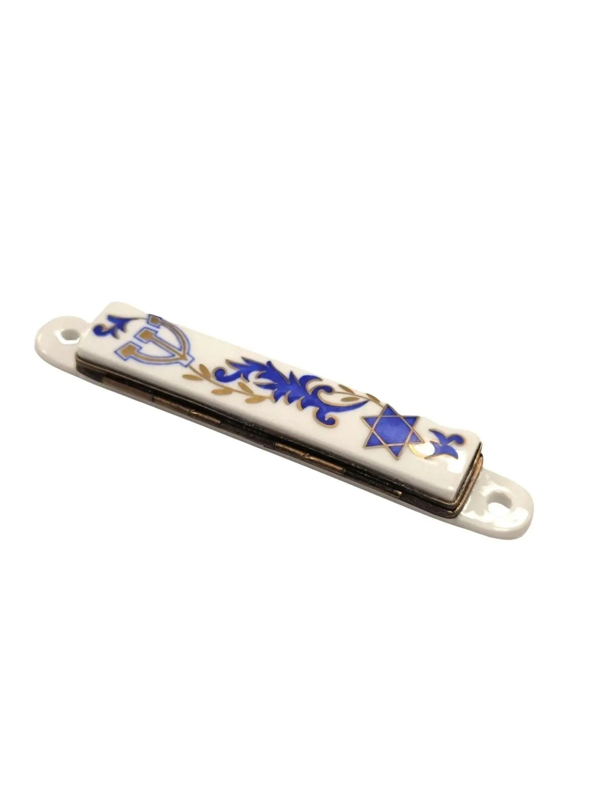 White Mezzuzah Limoges Box Figurine, view 7