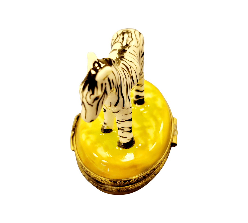 Zebra Limoges Box for Collectors, view 3