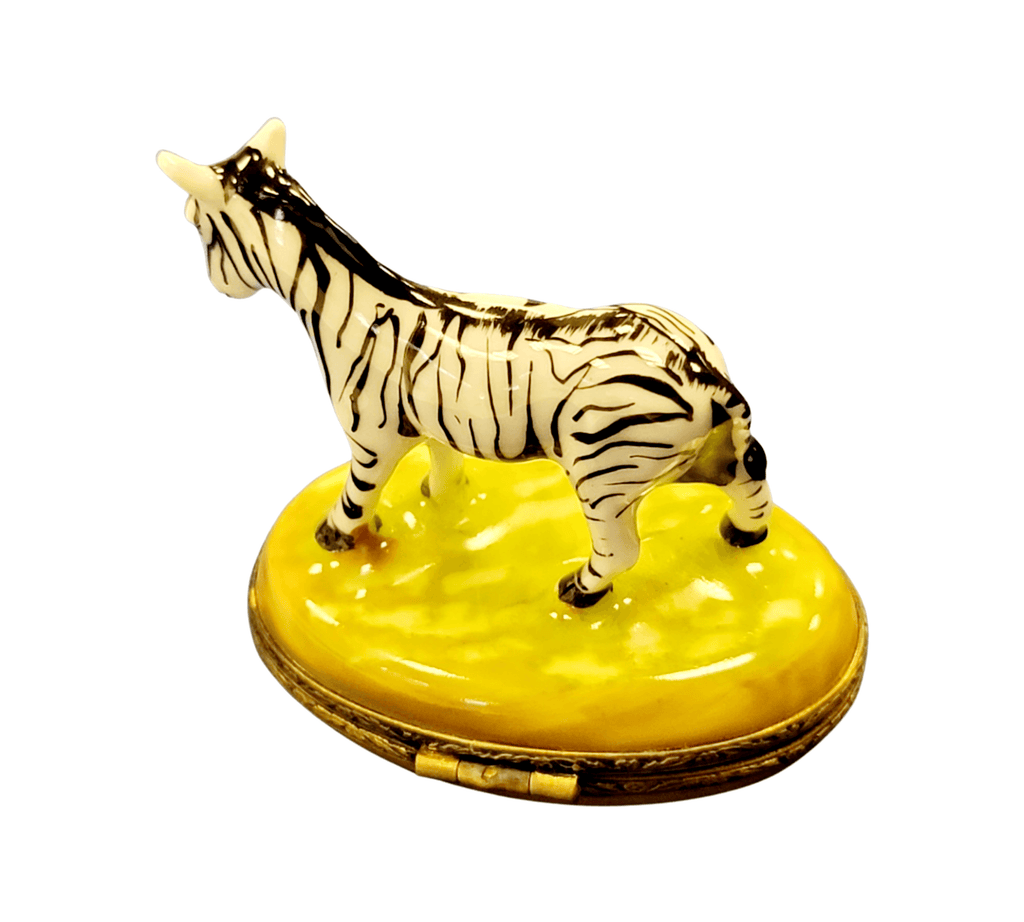 Zebra Limoges Box for Collectors, view 4