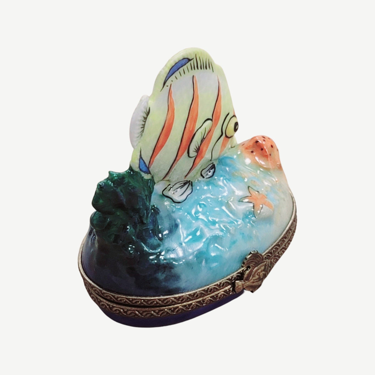 The Exotic Fish, a Limoges keepsake with true French charm