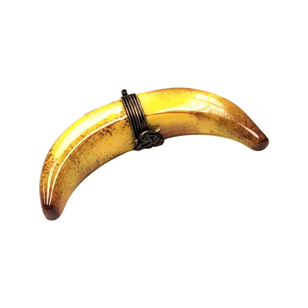 Small Banana Limoges Figurine for Collectors Limoges, a hand-painted Limoges porcelain gift