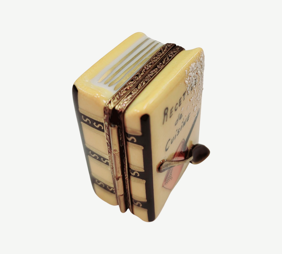 Recipe Book Recettes de Cuisine Cookbook Limoges Box, view 3