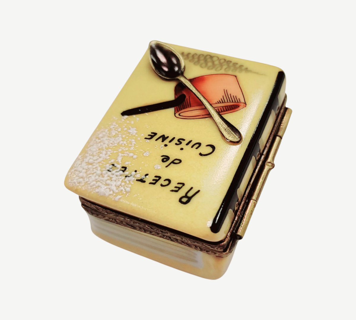Recipe Book Recettes de Cuisine Cookbook Limoges Box, view 4