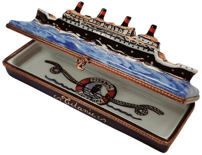 The Floating Titanic 3.5, a Limoges keepsake with true French charm