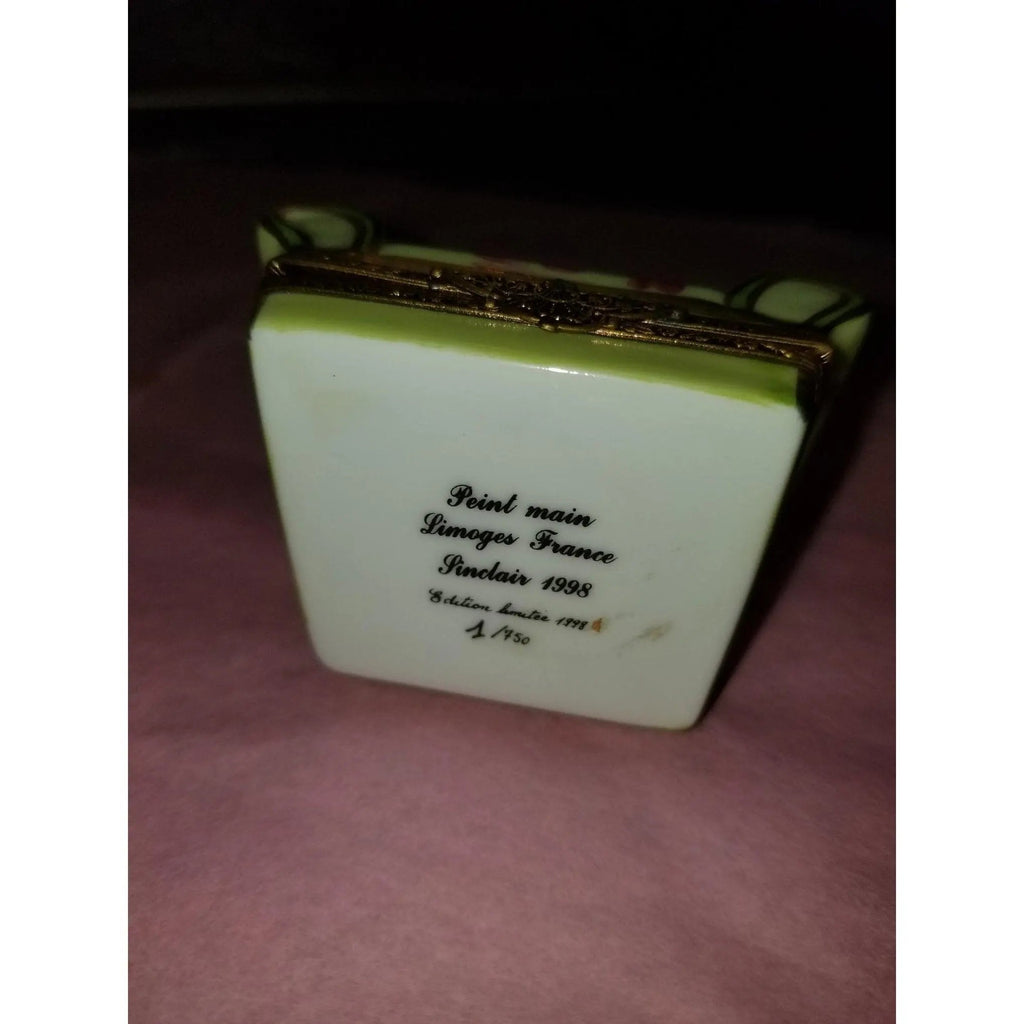 Women's Hat in Chair 1 of 1000 Retired Limoges Box, view 6