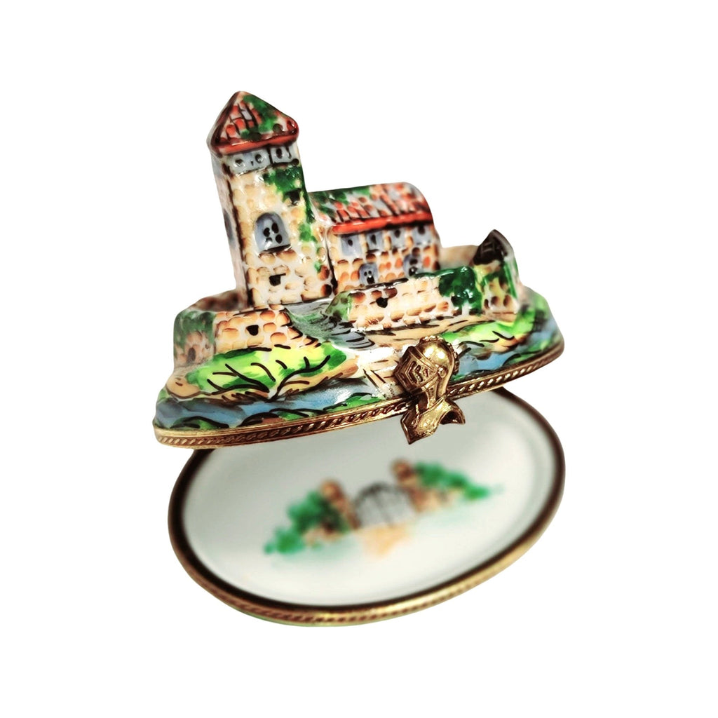 Fortified Castle Limoges Box for Collectors, view 2